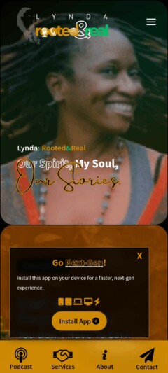 Lynda: Rooted&Amp;Real - Screenshot 1