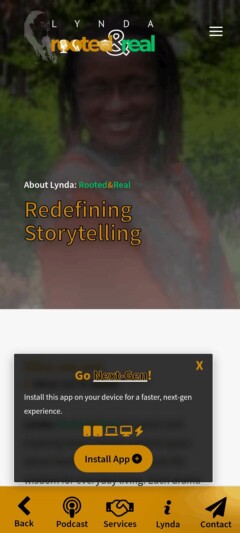 Lynda: Rooted&Amp;Real - Screenshot 2
