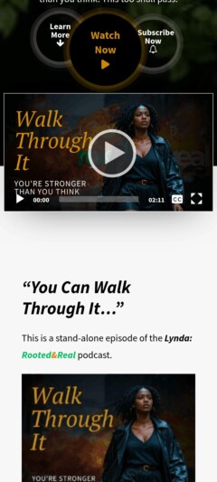 Lynda: Rooted&Amp;Real - Screenshot 4